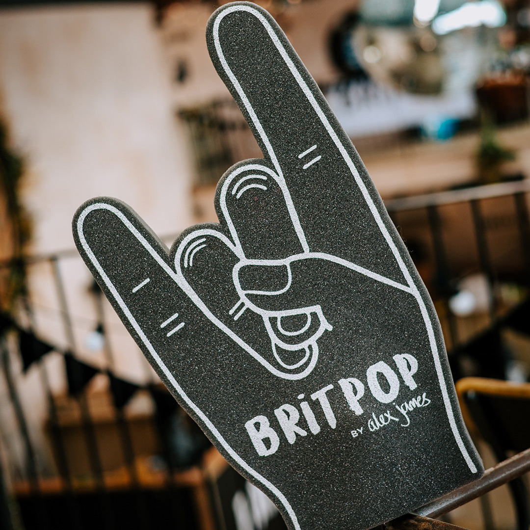 Britpop By Alex James - Festival Foam Hand