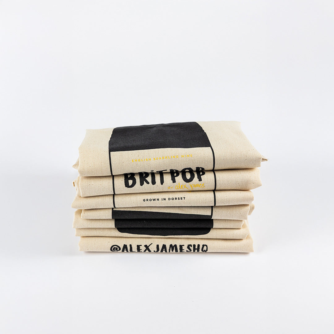 Britpop By Alex James - Tea Towel